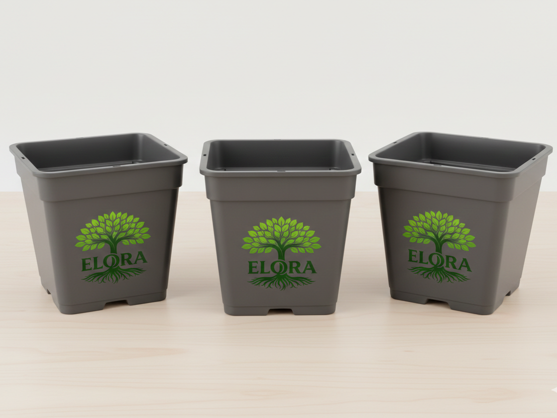 Gardening Pots - Black