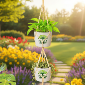 Macrame Two Layer Hanger